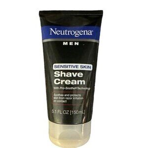 Neutrogena Men Shave Cream Sensitive Skin 5.1 Fl Oz